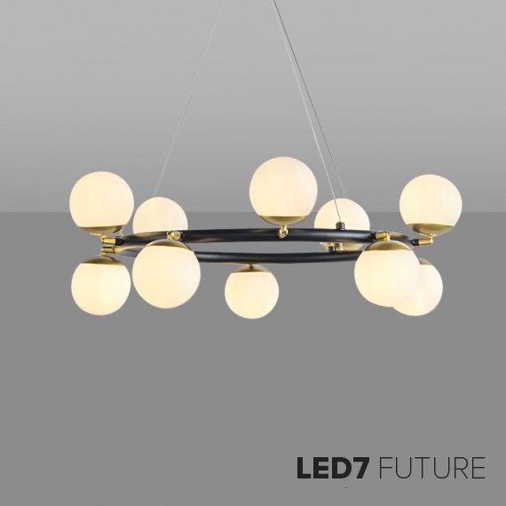 Loft Industry Modern - iX Circle Chandelier